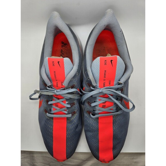 Nike  Zoom Pegasus Turbo Shoes Men's 13 Obsidian Mist Running Athletic Sneakers - Picture 3 of 8